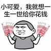 小可爱 花钱 斗图 搞笑