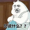 暴漫 您说什么 懵逼 蒙圈