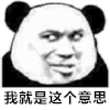 我就是这个意思 熊猫头 熊猫人 soogif soogif出品