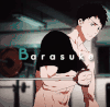 Barasuke 卡通 动漫 少年 思考 心不在焉