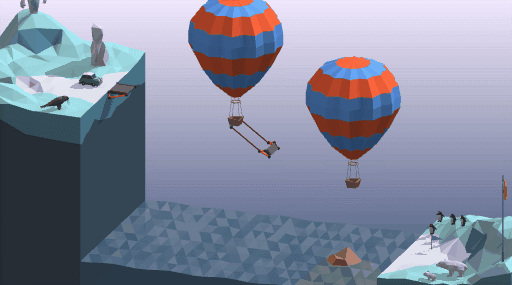 氢气球 降落伞 科技 夸张