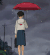 动漫 女孩 下雨 打伞