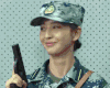 佟丽娅 女神 微笑 真正男子汉2 综艺 美哭 拿手枪