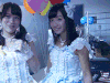 美少女 气球 可爱 飞吻