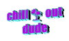 易懂的 寒冷 animatedtext 艺术字 冷静下来 冷静的家伙