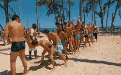 多米尼加共和国 沙滩 游戏 球 纪录片 蓬塔卡纳 风景
