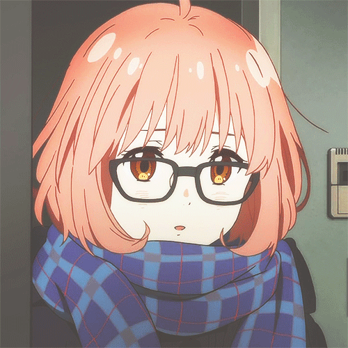 卡通 女孩 眼镜 可爱