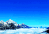 云 自然 雪山 天空 云海 clouds