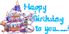 生日快乐 蛋糕 漂亮 卡通