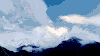 云 自然 冬天 星星 漂亮 雪 clouds