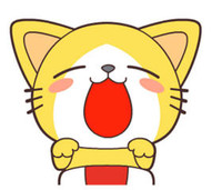 搞笑 可爱 猫咪 大笑