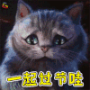 一起过节哇 万圣节 猫 猫咪 soogif soogif出品