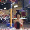 篮球 投篮 飘动 美女