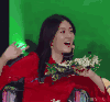 美女 女神 气质 开心