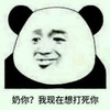 金馆长  熊猫头 奶你我现在 想打死你