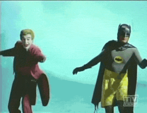蝙蝠侠 小丑 60年代 冲浪