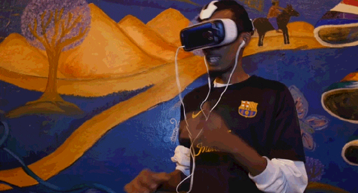VR 身临其境 游戏 玩嗨了 爽歪歪 开心 酷 碉堡了