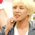 G-Dragon 金发 微笑 可爱