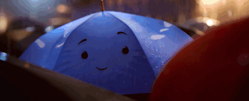 爱 迪士尼 迪士尼皮克斯 Pixar动画短片 迪士尼短 皮克斯 迪斯尼皮克斯 蓝色的伞 蓝色的伞