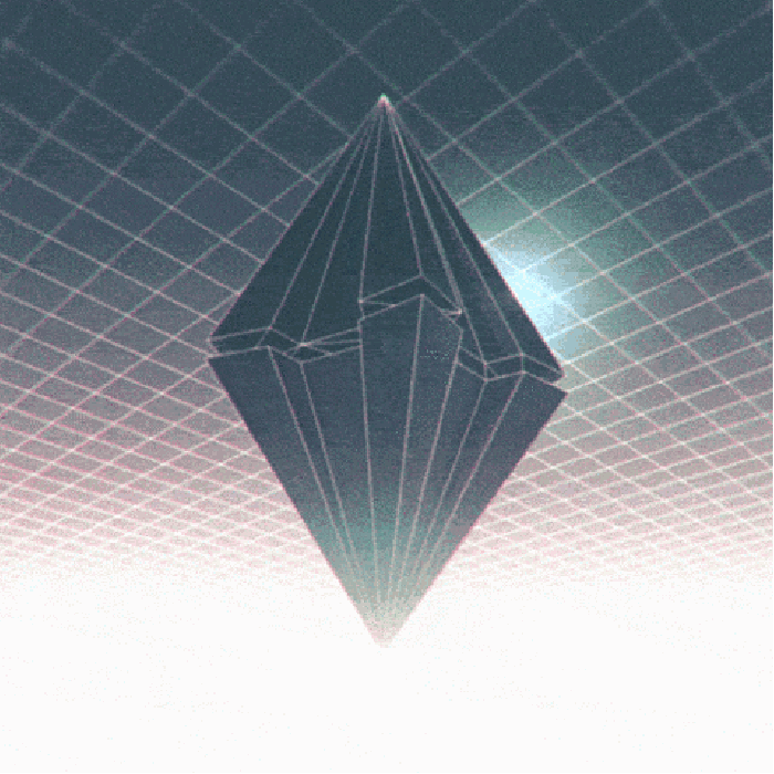 水晶 菱形 悬浮 动漫