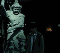 刘昊然 唐人街探案 雕像 黑暗