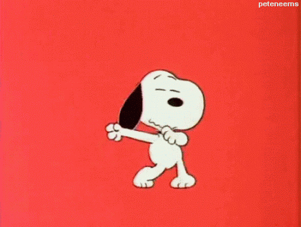 史努比 Snoopy 开心 卡通