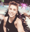 贾斯汀·比伯 Justin+Bieber   泳池