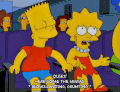 辛普森一家 卡通 Lisa bart