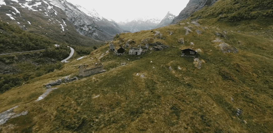 北欧 山脉 挪威 旅行的意义-挪威之旅 村落 风景