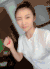 女神 俏皮 红色比基尼