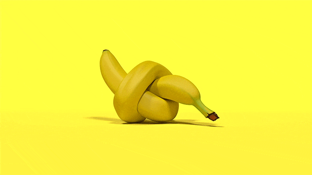 香蕉  缠绕  打结  韧性