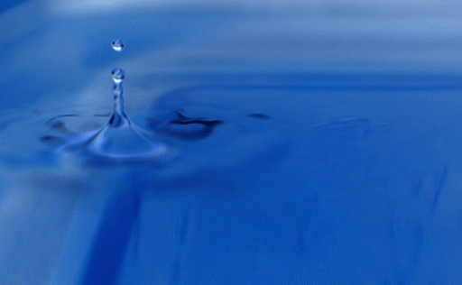 水 蓝色 水波 水滴