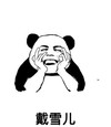 戴雪儿 熊猫 大喊 开心
