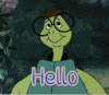 动漫二次元 hello 打招呼