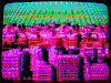 像素 pixel 彩虹 城市