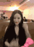 黑长直 美女 wink