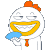 可爱 牙齿 黄色 蓝色