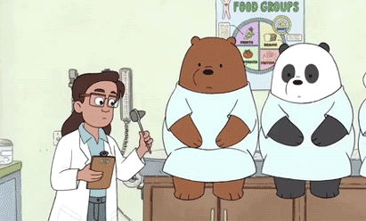 熊猫 大白熊 可爱 医生