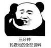 暴漫 熊猫头 三分钟我要她的全部资料 搞笑 逗 沙雕