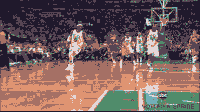 篮球 NBA 背后 传球 隆多 激烈对抗 帅气过人 劲爆体育