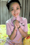 美女 气质 可爱 粉色