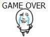 GAMEOVER 泪奔 心塞 哭 伤心 难过 金馆长