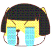 哭泣 眼泪 猫耳朵 蘑菇头