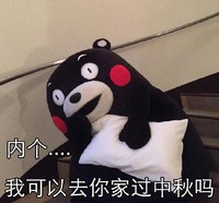 熊本熊 中秋快乐 搞笑 蠢萌 可爱
