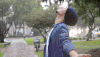 Cinemagraph 男孩 风景 呼吸