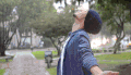 Cinemagraph 男孩 风景 呼吸