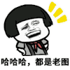 哈哈哈，都是老图 金馆长 张大嘴 红领巾 蘑菇头
