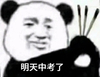 暴漫 文字表情包 明天中考了 搞笑 逗 沙雕