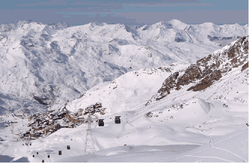 山脉 旅游 纪录片 缆车 阿尔卑斯山脉 雪山 风景