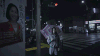 旋转少女 打伞 街道 魔性